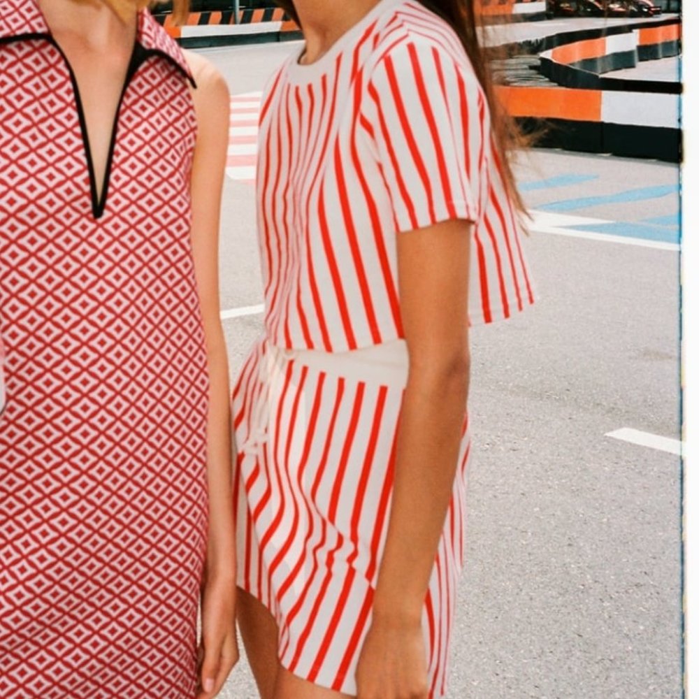 ZARA candy Cane 2 piece set